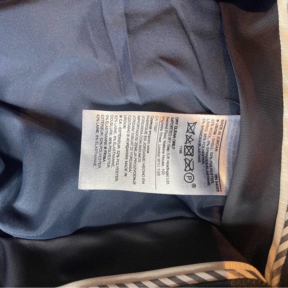 Vintage Blue printed banana republic  women’s slacks - Picture 3 of 5